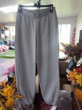 Guess Rhinestone Gray Jogger Sweatpants